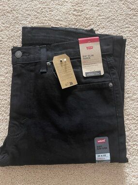 Levi's 512 Slim Taper Jeans in Black Men 34x32